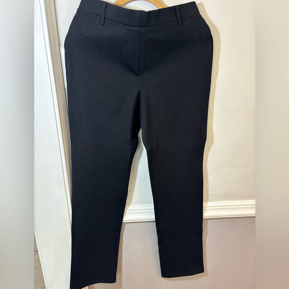 Quince petite small classic ponte women’s pants.